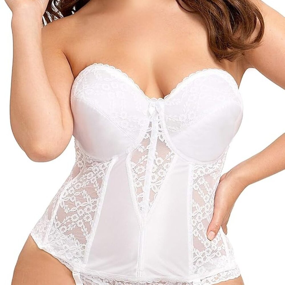 VaBien White Corset 40DD